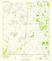 1953 Map of Taylor Creek NE, Okeechobee County, FL — High-Res | Pastmaps